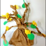 Paper Bag Tree, Earth Day Craft