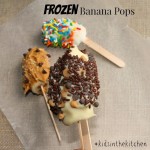 Frozen Banana Pops #kidsinthekitchen #recipe, cooking with kids