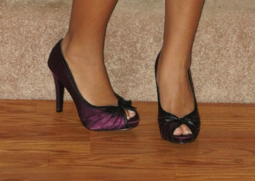 prom shoes peep toes