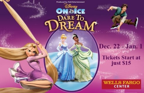 Disney On Ice Dare to Dream Philadelphia Wells Fargo Center