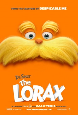 the lorax, movie poster, the lorax giveaway, fandango giveaway