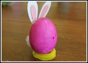 bunny easter egg, bunny ears for easter egg, bunny craft for easter eggs