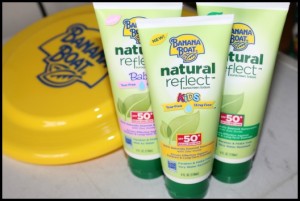 banana boat natural reflect sunscreen