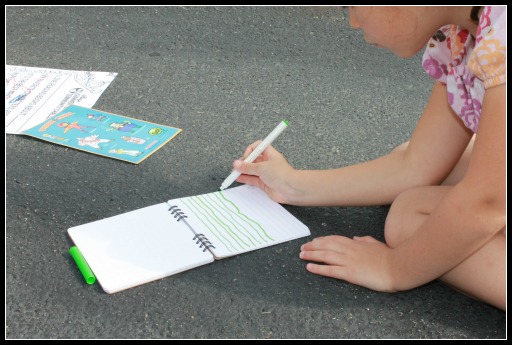 pbs kids ivillage summer reading program doodling notebook
