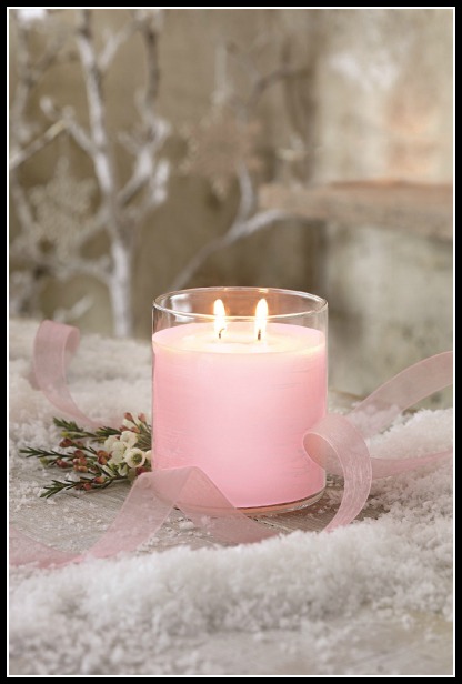partylite breast cancer awareness candle
