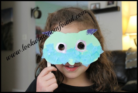 owl mask template #kids #craft
