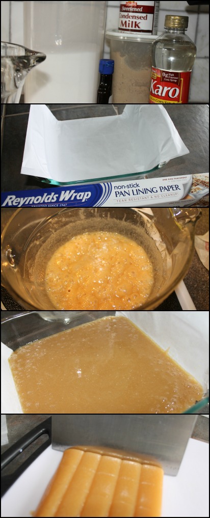 making caramel in the microwave