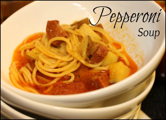 Pepperoni Soup #Recipe, puerto rican comfort food