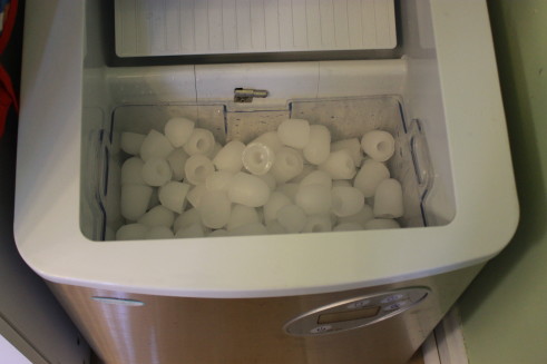 ice machine, ice bullets