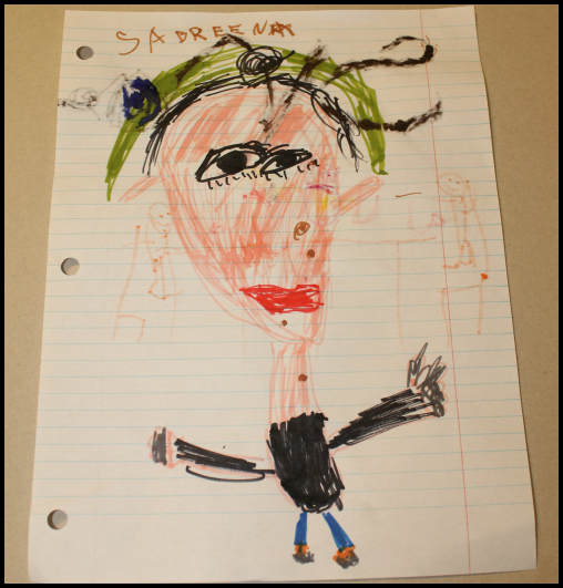 kids art, drawings, portraits