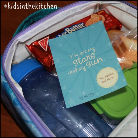 lunchbox notes #kidsinthekitchen