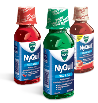 nyquil for coughs and colds