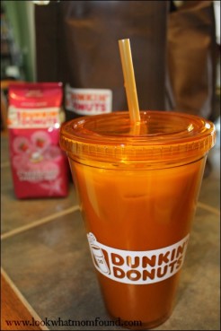 Strawberry Shortcake Iced Coffee from Dunkin Donuts