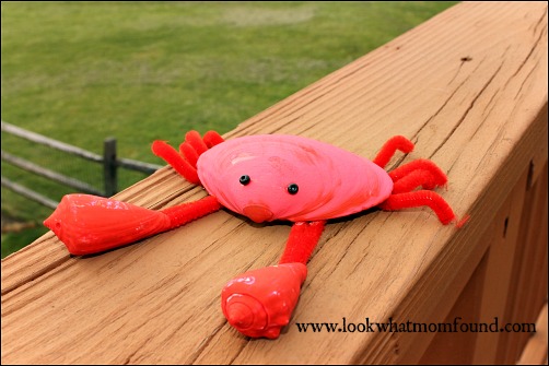 Sea Shell Crab #Craft