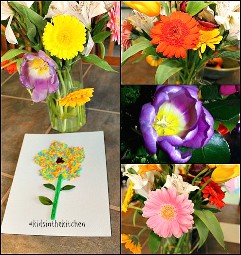 Using flowers as inspiration
