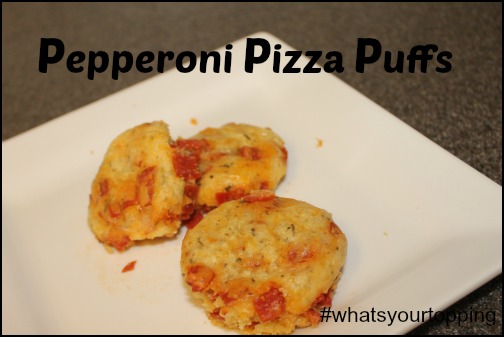 Pepperoni Puffs #whatsyourtopping #cbias