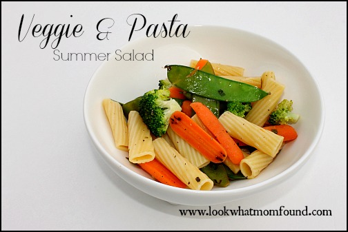Veggie and Pasta Summer Salad