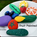 Fruit Painted Rocks