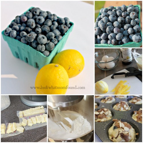 Lemon Blueberry Muffins #recipe