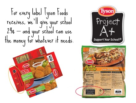 Tyson Foods Project A+ program