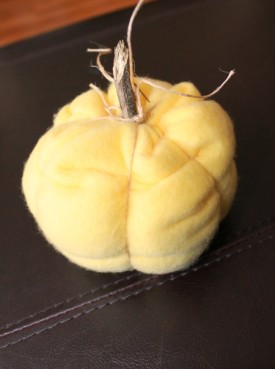 Fabric Pumpkins Tutorial