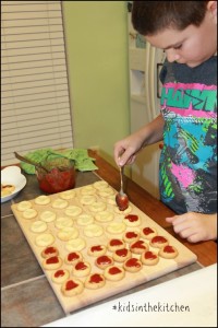 Strawberry Jam Heart Thumbprint Cookies