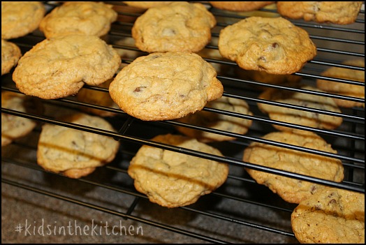 Mom's Favorite Chocolate Chip Cookies #kidsinthekitchen #recipe #cookies