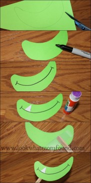 Silly Monster Faces for Kids #craft
