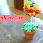 Jelly Bean Tree Craft for Kids #KidsintheKitchen