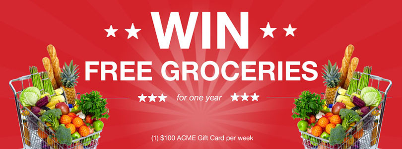 Win Groceries for a Year, Acme Markets