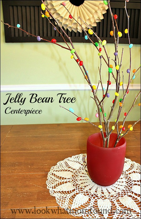 jelly bean tree centerpiece