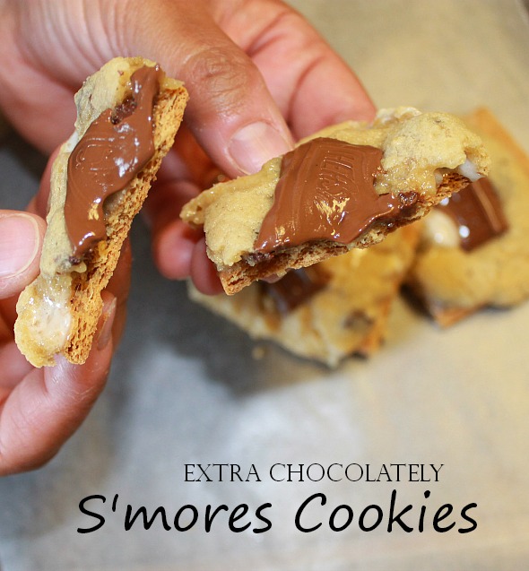 S'mores Cookies #recipe #cookie #sweettreat