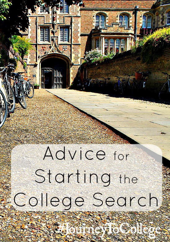 Advice for Starting the College Search