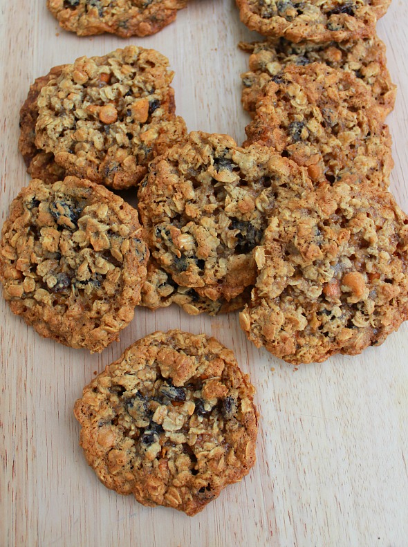  Oatmeal Raisin Butterscotch Cookies Recipe, kids in the kitchen, cooking with kids, fall flavors
