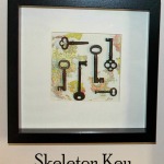 Skeleton Key Shadow Box #craft #upcycle