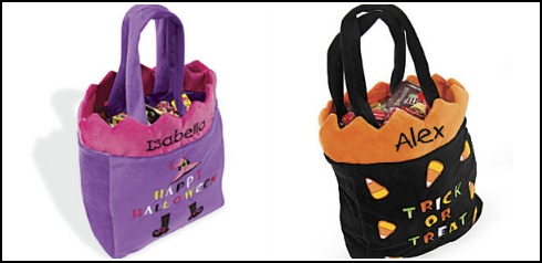 Halloween Costumes and Treat Bags with One Step Ahead