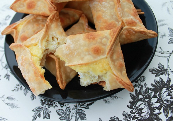 Cheesecake Pastry Pockets