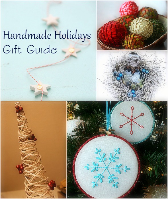 Handmade Gift Ideas for the Holidays and Christmas