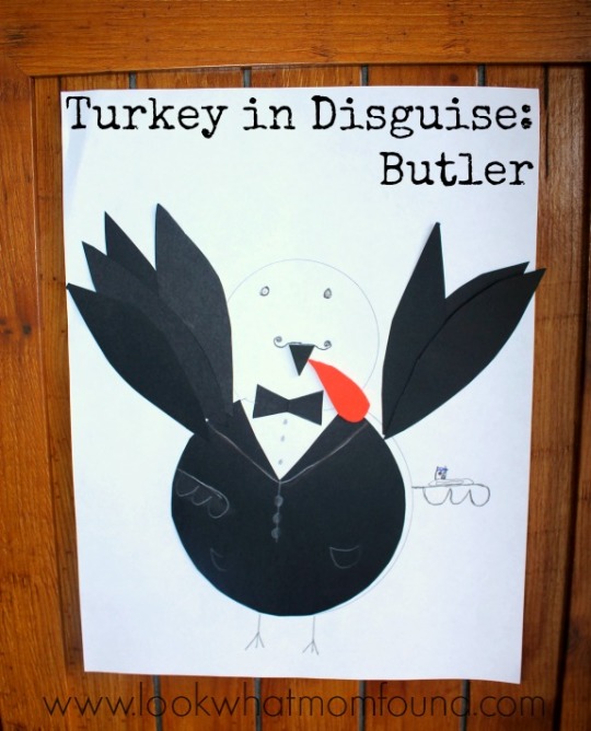Turkey in Disguise Thanksgiving Kids Craft