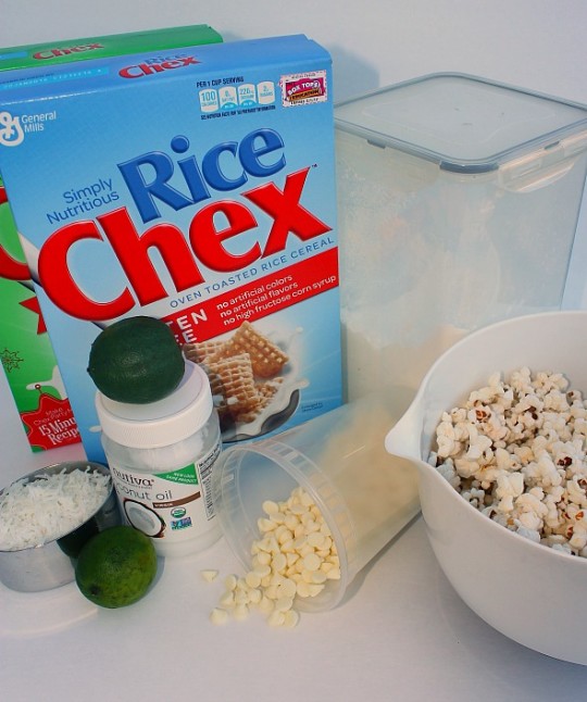 Coconut Lime Chex Mix Recipe for Spring