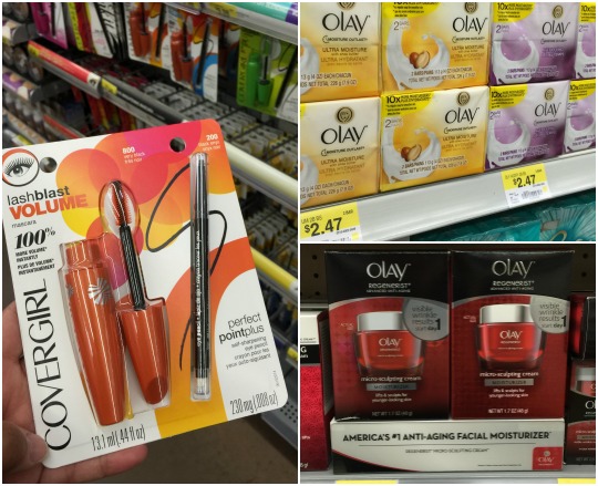 Cover Girl and Olay at Walmart at great prices