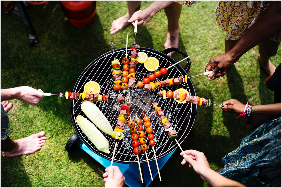 Backyard party