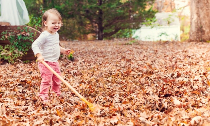 Yard Work Chores Perfect for Little Kids