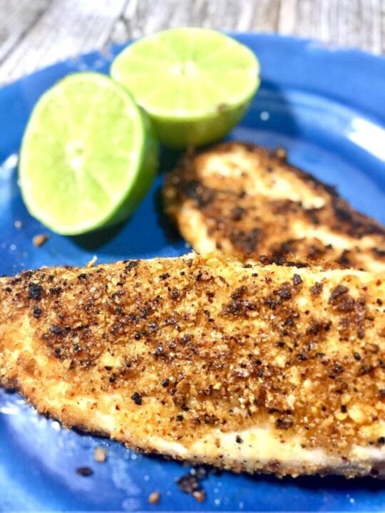 Tortilla Crusted Tilapia