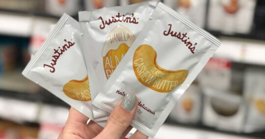 Target Deal: Justin’s Almond Butter Squeeze Packs: 50¢