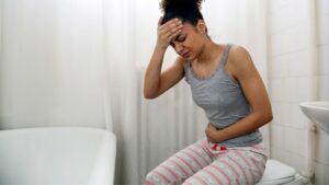 can constipation cause a fever