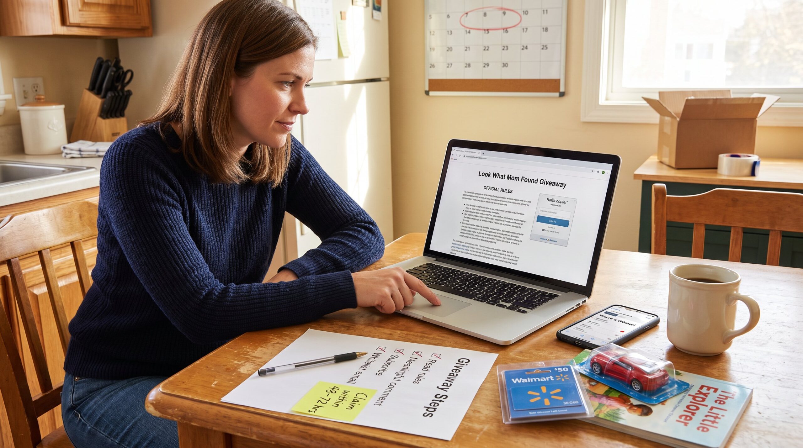 Look What Mom Found Giveaway Rules Explained