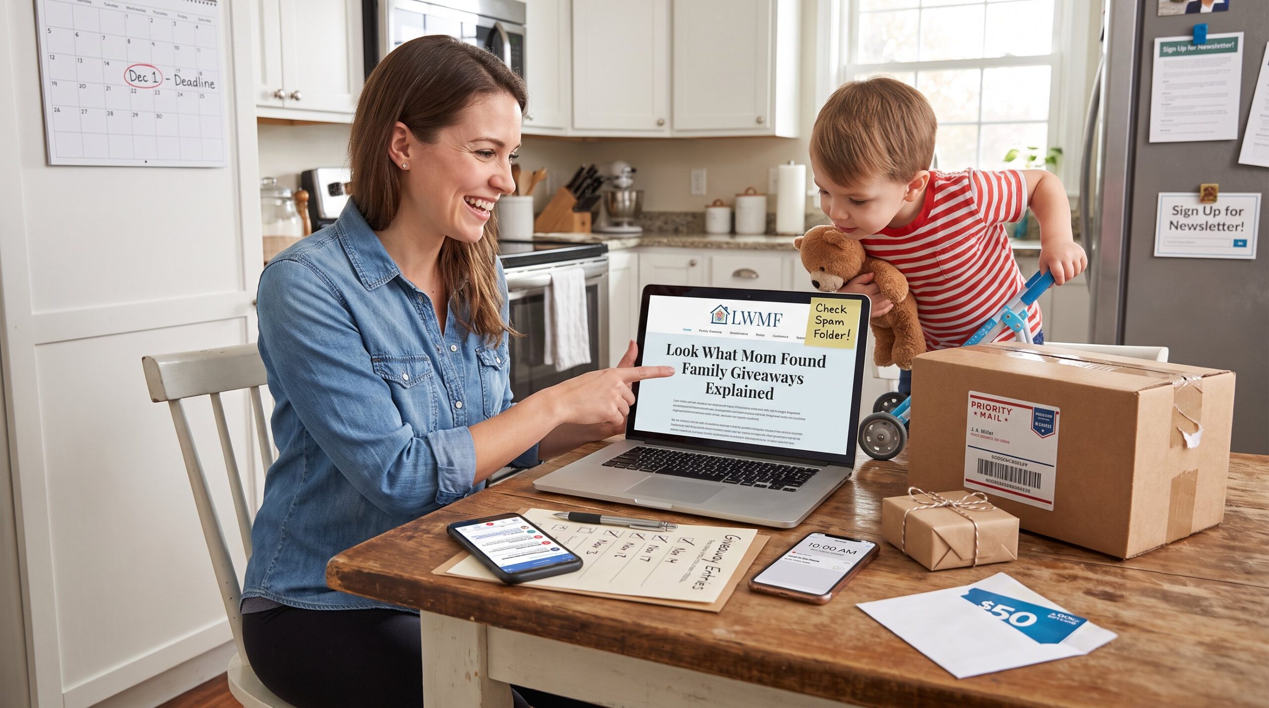 Look What Mom Found Family Giveaways Explained
